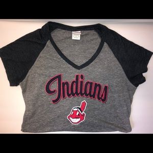 Cleveland Indians like new raglan shirt